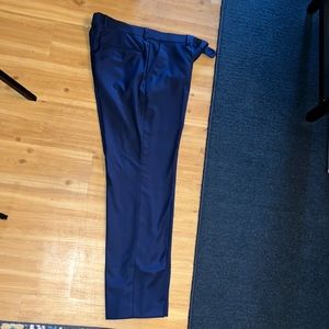 Perry Ellis Portfolio tapered fit 34x30 navy blue